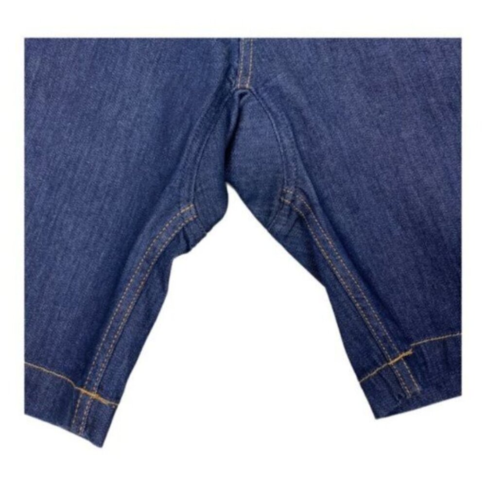 Ryb Ride Your Bike Womens Indigo Denim Jean Dark Wash Cycling Shorts US 26 - Picture 10 of 14